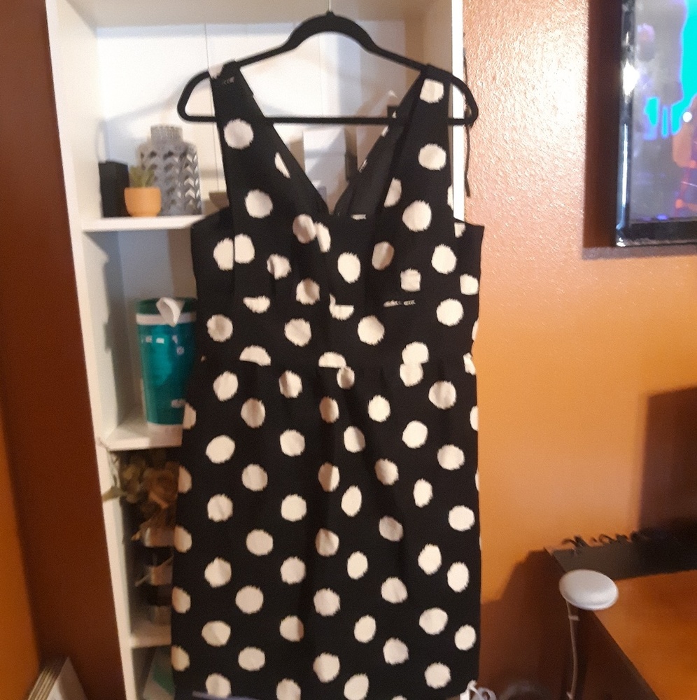 LOFT  polkadot dress